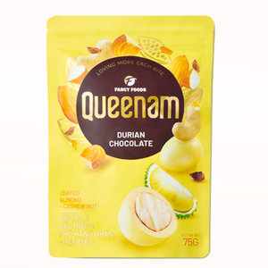 Venta Directa de Fabricante Vietnamita: Dulces y Snacks HALAL, Dragees de Chocolate, Durian, Almendras y Nueces Recubiertas de Chocolate 75G ¡Oferta! - Product Image 1