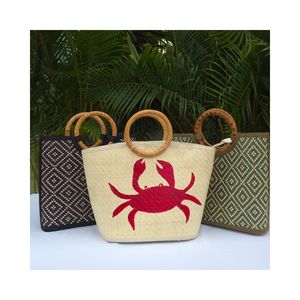 Bolso Rectangular de Bambú Hecho a Mano Ecológico, Ligero y Duradero con Cierre de Cremallera, Capacidad de 3L+ para Viajes y Uso Diario - Product Image 2