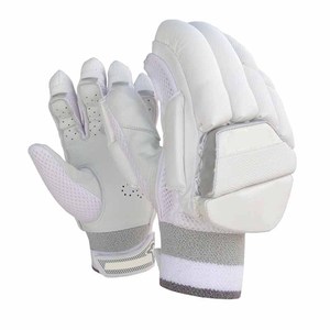 Gants de cricket personnalisés en cuir, ambidextres, avec fermeture à boucle, haute qualité, respirants, légers, durables, thermiques, personnalisables - Product Image 1
