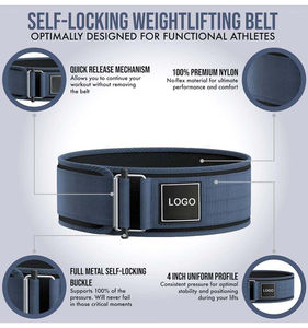 Accesorios para Equipos de Gimnasio, Cinturón de Levantamiento de Pesas, Cinturones para Levantamiento de Pesas al por Mayor a Precio Económico, OEM - Product Image 3