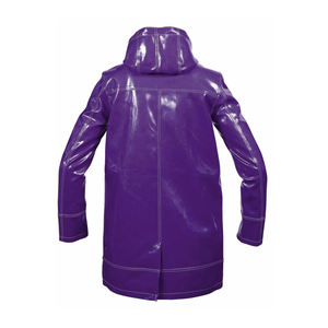 Impermeable Unisex de PVC Resistente, Largo Regular, con Estilo Urbano para Invierno - Product Image 3