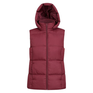 Nouvelle Arrivée 2026 – Gilet matelassé d'hiver personnalisé pour homme, imperméable, coupe-vent, respirant, en polyester, décontracté, à capuche, avec logo - Product Image 3