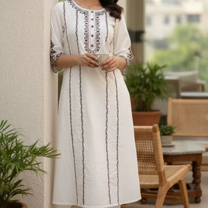 Ensemble Kurta et pantalon long vert sarcelle pour femme, avec dupatta en filet uni, élégant, festif, tenue ethnique 3 pièces en toile, style indien pakistanais - Product Image 1