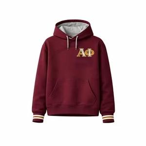 Sweat-shirt personnalisé grec pour fraternité et sororité, broderie premium de lettres grecques, décontracté automne/hiver, vente en gros - Product Image 4