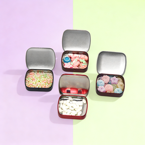 Boîte <span class=keywords><strong>en</strong></span> étain personnalisée avec logo, mini boîte bon marché pour <span class=keywords><strong>chewing</strong></span>-<span class=keywords><strong>gum</strong></span>, cadeau, bonbons, boîte <span class=keywords><strong>en</strong></span> étain à charnière pour menthes, emballage imprimé, petit sac <span class=keywords><strong>en</strong></span> métal, boîte <span class=keywords><strong>en</strong></span> fer blanc artisanale - Product Image 1