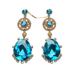 ต่างหูดีไซน์สุดพิเศษจากทองเหลืองชุบทองทันสมัยล่าสุด92.5เครื่องประดับแฟชั่นสุดพิเศษจากเงินสเตอร์ลิง - Product Image 1