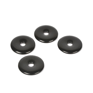 Natural Crystal Donuts <b>Black</b> agate Crystal Stone Donut Gemstone Stone Crystal Reiki Gemstones Healing Donuts Agate - Product Image 2