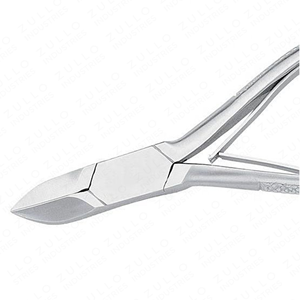Coupe-cuticules professionnel en acier inoxydable à double ressort de qualité supérieure pour manucure, pédicure et soins de beauté en salon - Product Image 2