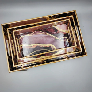 Boîte à Bakhoor en bois, plateau porte-bougie, support pour bougie chauffe-plat, artisanat indien écologique fait main, gravure personnalisable - Product Image 5