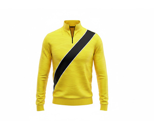 Custom Athletic Quarter Zip Top Jacket Manufacturer <b>Men</b> Women Youth Sportswear Quick Dry Team <b>Pullover</b> - Product Image 3