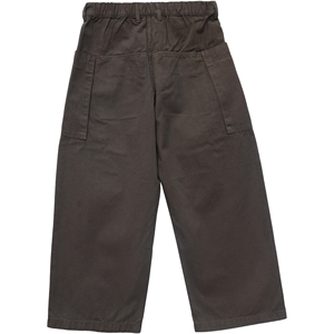 Pantalon décontracté pour femme Master Textile, 100 % coton, écologique, respirant, coupe ample, taille mi-haute, jambe large, poches plaquées, taille élastique - Product Image 3