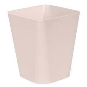 Khaki 1.8 Gallon <b>Small</b> Trash Can Waste Basket for Bathrooms Laundry Rooms Kitchens Offices - Product Image 1