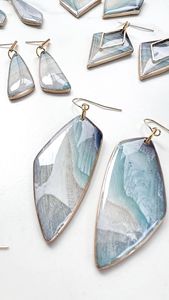 raisin <b>earring</b> hand made <b>earring</b> for ladies - Product Image 3