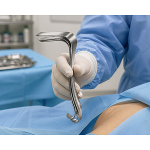 High Quality Kristeller Vaginal Speculum Set with 1 Retractor and 1 Speculum Stainless Steel Gynecology <b>Surgical</b> <b>Instrument</b> - Product Image 3
