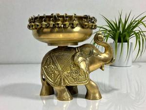 Urli de Latón con Forma de Elefante para Decoración del Hogar, Adornos para el Hogar, Decoración Artística para Sala de Estar - Product Image 2
