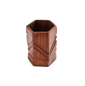 Hot Sale Wood <b>Pen</b> Holder <b>Customised</b> Office Stationary Storage Box High Quality <b>Customised</b> Design & Logo - Product Image 6