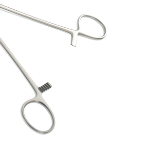 Pinza Pedicular Wertheim-Cullen de 8-1/2 Pulgadas con Mordazas en Ángulo Recto de 2 Pulgadas de Largo, Pinza Quirúrgica Ginecológica Manual para Vasos, de Acero Inoxidable - Product Image 6