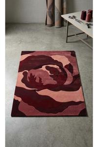 High Quality Geometric Pattern Hand Tufted Woolen Carpet High Density 80 Knots Anti-Slip <b>Thick</b> Pile Luxury Rug for Villa - Product Image 3