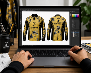 Nouveauté - Maillot de paintball à manches longues et col en V, impression par sublimation professionnelle, tissu en maille respirant, léger et confortable - Product Image 3