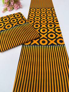 Lo último en telas de mezcla de algodón Ankara y estampado de cera Africana 2025 para vestidos de mujer con estilo y ropa para niños Etiopía - Product Image 4