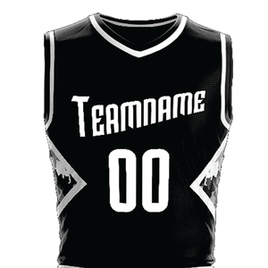 Maillot de basket-ball personnalisé d'origine usine avec logo du club, design de maillot de basket-ball, maillot d'entraînement à séchage rapide - Product Image 3