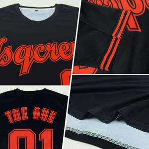 Maillot de baseball personnalisé avec nom et numéro d'équipe, T-shirt de performance athlétique, Vente en gros, Fabricant OEM de vêtements de sport sublimés pour équipes - Product Image 3