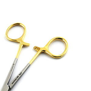 ที่จับเข็มพร้อมกรรไกร TC 14 ซม. เครื่องมือผ่าตัดสแตนเลสสำหรับการเย็บและตัดอย่างแม่นยำในงานสัตวแพทย์ - Product Image 5