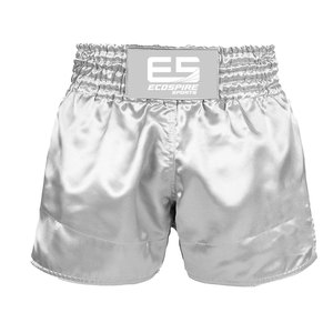 Pantalones Cortos de Muay Thai para Hombre, Estilo Nuevo, Color Sólido, Logotipo Frontal, Transpirables, de Secado Rápido, Satén/Poliéster, Personalizables, Hechos en Pakistán - Product Image 1
