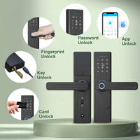Cerradura Inteligente TTLock con Huella Dactilar, Contraseña, Tarjeta IC, Entrada sin Llave, Nube, para Puertas de Madera, Venta al por Mayor de Fábrica