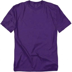T-shirt décontracté noir à manches courtes et col rond pour homme, coupe classique, 100 % coton, couleur unie, jersey tricoté, teint uni 2027 - Product Image 6