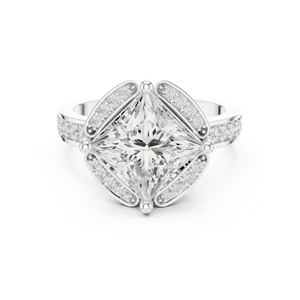 Anillo ajustable Twilight jewels 10K con diamante CZ para uso diario - Product Image 4