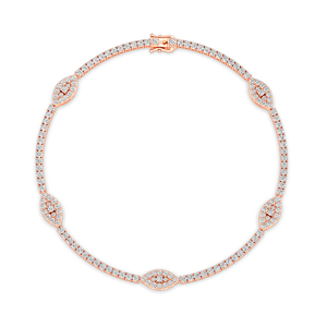 Lab Created Diamond <b>Bracelet</b> <b>Bangle</b> Round Cut <b>Bracelets</b> Fine Jewelry with IGI Certified & VVS Clarity for Women's for Sale - Product Image 6