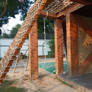 Mur d'escalade en corde pour enfants et adultes, mur en corde robuste pour parcs d'aventure, mur en corde pour parcs à thème - Product Image 3
