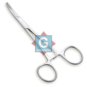 Pinzas Kocher Curvas para Procedimientos Quirúrgicos, Fuente de Alimentación Manual, Certificación CE, Clase I Médica - Product Image 3
