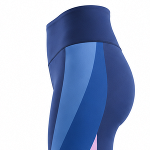 Leggings respirants antibactériens taille haute en polyester/coton pour femmes, fabrication OEM ODM, export mondial, course à pied et fitness - Product Image 5