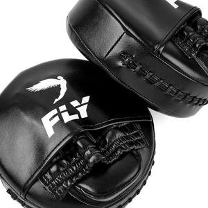 Nuevos Guantes de Entrenamiento Black Fly Focus Mitt Profesionales con Logotipo Personalizado, de Cuero Genuino para MMA, Muay Thai, Kickboxing y Boxeo - Product Image 4