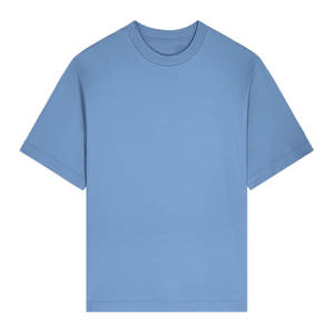 Camiseta de Verano Informal para Mujer, de Alta Calidad, Holgada, Transpirable, de Manga Corta, con Impresión de Logotipo Personalizado, 100% Algodón - Product Image 1