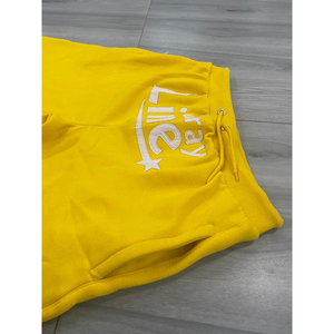 Shorts de survêtement pour hommes style urbain, 1 pièce, motif uni, shorts d'été 100% coton, broderie appliquée personnalisée, vente en gros usine - Product Image 3