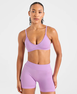 Wholesale Women's 2 Piece Yoga <b>Set</b> Customized Color Woven High Support Quick Dry <b>Short</b> <b>Top</b> High Waist <b>Shorts</b> Spandex/Nylon - Product Image 1