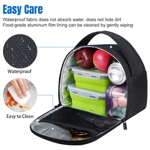 Lunch Fashion Bag for Kids Women Men Waterproof Mini Portable Thermal Insulated <b>Cooler</b> Bag Lunch Box - Product Image 3