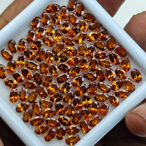 Grenat Spessartite naturel orange, pierre précieuse en vrac, taillée en facettes, pour les créateurs de bijoux, vente en gros - Product Image 4