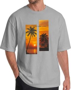 Heavy Weight 100% Cotton Oversized T-<b>Shirt</b> Men 220 Grams Shoulder Custom Printing Hip Hop Plus Size 100% Cotton Blank Boxy Men's - Product Image 2