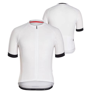 Maillot de cyclisme OEM haute qualité pour homme, manches courtes, respirant, extensible, en spandex et polyester, pour le cyclisme sur route - Product Image 2