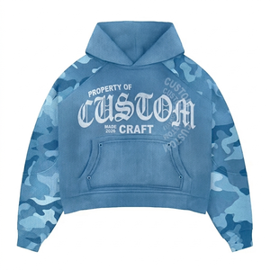 Wholesale OEM Streetwear Hoodie Graphic Hoodie Cotton Rich Ready to Ship Factory Supply - Product Image 5