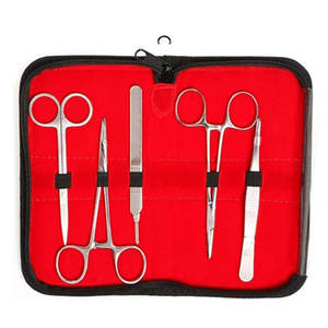 Kit de sutures chirurgicales en acier inoxydable avec coussinet de suture en silicone réutilisable pour étudiants, en vente à bas prix - Product Image 6