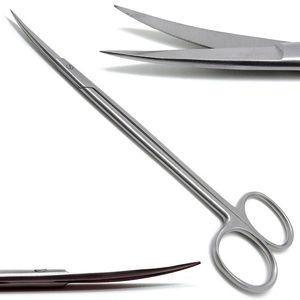 Tijeras Quirúrgicas Dentales de Acero Inoxidable, Aptas para Procedimientos de Cuidado Profesional - Product Image 1