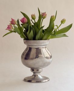 Set Of 2 Customized Handmade Aluminium Flower <b>Vase</b> For Home & Garden Decor Silver Flower Pots For Event And Wedding Centerpieces - Product Image 4