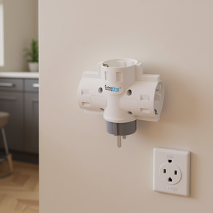 Presa a 3 Fori ExtraStar Bianca 16A 250V per Uso Interno - Product Image 3