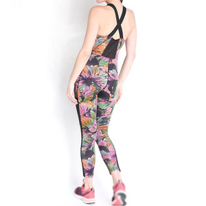 Women Yoga <b>Jumpsuit</b> Premium Soft Stretch Fabric Comfortable One Piece Activewear For <b>Workout</b> And Fitness Wholesale - Product Image 2