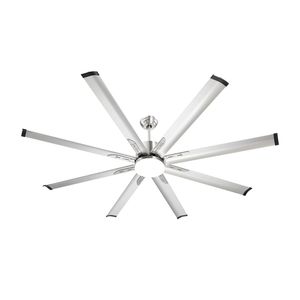 Ventilatore da soffitto a LED a basso profilo da 72 pollici con telecomando a 6 velocità, dimmerabile, 3 temperature colore, motore DC reversibile e luce integrata - Product Image 1